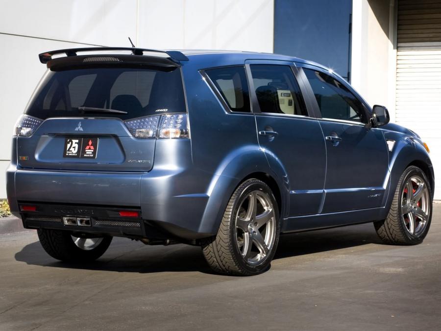 Mitsubishi Outlander Evolander Concept 2006 года  (фото 22 из 27)